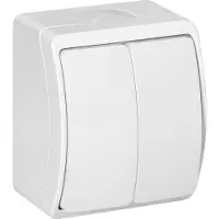 ORNO Interruttore unipolare da incasso modello AQUATIC OR-OE-7101/W, grado di protezione IP44, colore bianco