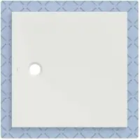 Geberit CleanFloor30 surface de douche, intégrée, avec voile d'étanchéité, 100x100cm, 551.020.00.1, 551.020.00.1