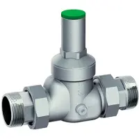 FAR Riduttore Di Pressione Cromato Con Attacco Manometro 1/2" M/M