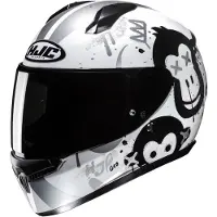 HJC C10 Geti MC10 Casco per bambini unisex nero, taglia 3XS