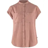 Fjällräven Women's Övik Hemp Shirt S/S Camicia Donna (M, beige)