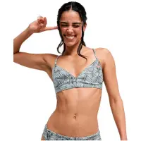 Roxy Women's Pro Surf Athletic tri Parte superiore bikini Donna (XXL, fuchsia)
