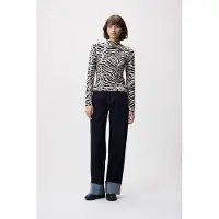 Catwalk junkie Zebra Long Sleeve Cement Taglia: 34 | Maglie a manica lunga Outlet | Donna