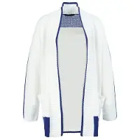 River Woods Cardigan Stripe Ls Details White Taglia: XL | Cardigan Outlet | Donna | Bianco