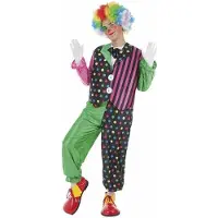 Creaciones Llopis Costume Da Clown A Righe