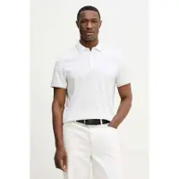 Michael Kors per uomo. CS550V85KS Polo Greenwich bianco (XL), Casual, Cotone, Manica corta