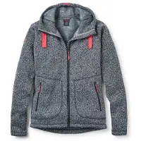 Rab Women's Amy Hoody Giacca in pile Donna (16, grigio)