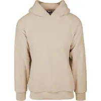 Urban Classics Sherpa Hoody Dark Sand Taglia: S | Felpe con cappuccio Outlet | Uomo | Marrone