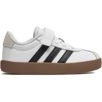 Adidas Kid's VL Court 3.0 EL Sneaker Bambini (33, marrone)