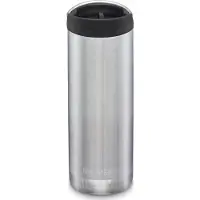 Klean Kanteen TKWide Vacuum Insulated with Café Cap Bottiglia termica (473 ml, grigio)