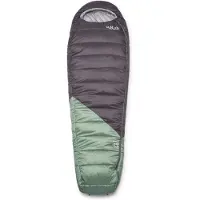 Rab Women's Radeon 0C / 32F Sacco a pelo sintetico Donna (Regular - Body Size: 170 cm, verde/ graphene)