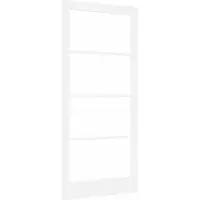 vidaXL Porta interna ORKDAL, bianca, verniciata, 93 x 202 cm