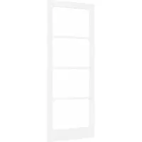 vidaXL Porte interne ORKDAL, bianco primerizzato, 83 x 211 cm