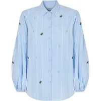 TATUUM Camicia da donna 'Beeloss 1' blu chiaro / giallo / nero / bianco