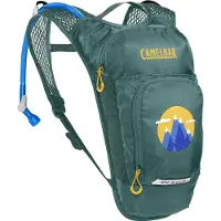 CamelBak Mini M.U.L.E. Zaino con idratazione Bambini (1,5 l + 1,5 l Reservoir, turchese)