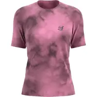 Compressport Women's Performance S/S T-Shirt Maglia da corsa Donna (S, fuchsia/lilla)