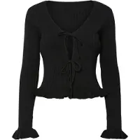 Pieces Cardigan A Maglia | Nero | L