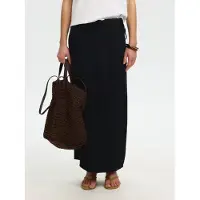 Selected Gonna Lunga Donne Nero 38