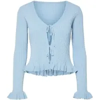 Pieces Cardigan A Maglia | Blu | M