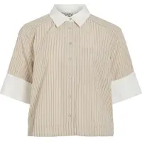 Vila A Maniche Corte Camicia