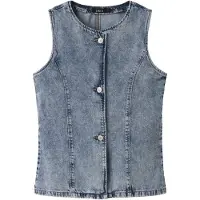 LMTD Gilet In Denim