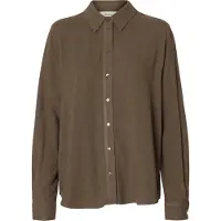 Selected Camicia Donne Marrone 36