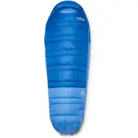 Rab Women's Ascent -18C / 0F Sacco a pelo in piuma Donna (Long - Body Size: 185 cm, blu)