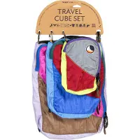 Ticket To The Moon Travel Cube Set Sacca (One Size, variopinto)