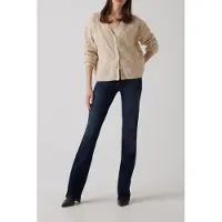 Guess Marciano GUESS Eco Ls Vn Pointelle Amel Pearl Oyster Taglia: XS | Cardigan Outlet | Donna | Bianco