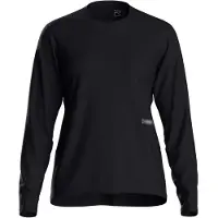 Ortovox Women's Sequence Trail Jersey L/S Maglietta da ciclismo Donna (XS, nero)