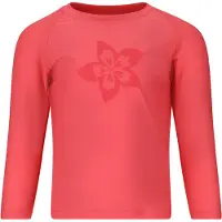 ZigZag Kid's Lassu UVA L/S T-Shirt Lycra Bambini (140, fuchsia/rosso)