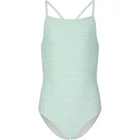ZigZag Kid's Klaudia Swimsuit Costume intero Bambini (140, grigio)