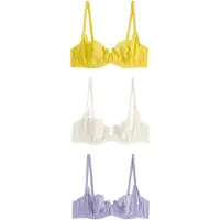 Next Reggiseno crema / kiwi / lavanda