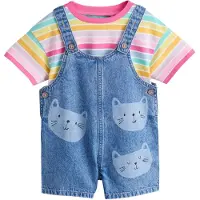 Next Set turchese / blu denim / giallo / rosa