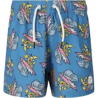 ZigZag Kid's Poolparty Boardshorts Pantaloncini Bambini (140, blu)