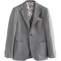 Next Giacca da completo grigio sfumato
