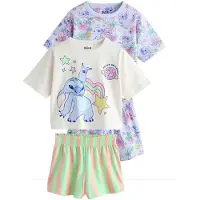 Next Pigiama 'Disney Lilo Und Stitch' crema / lilla / sambuco / albicocca