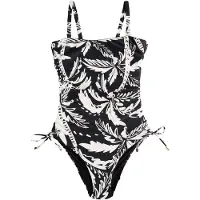 Next Costume intero modellante nero / bianco