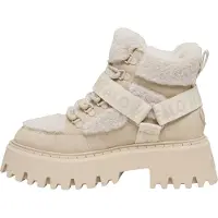 Buffalo Stivaletto stringato 'Aspen' beige / crema