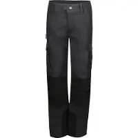 TROLLKIDS Kid's Hammerdalen Pant Pantaloni da trekking Bambini (164, nero)