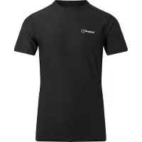 Berghaus 24/7 Tech Basecrew S/S Maglia funzionale Uomo (M, nero)