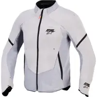 Alpinestars Giacca Aeroshell Airflow Mid Gray Anthracite, Taglia: XXL