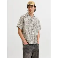 Jack & Jones Camicia A Maniche Corte Bluelyon Print Dobby