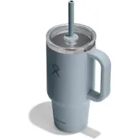 Hydroflask Travel Tumbler Clear Lid Bicchiere isolante (946 ml, grigio)