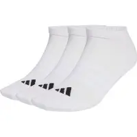 Adidas Cushioned Essential Low Cut 3-Pack Calze casual Uomo (37-39, bianco)