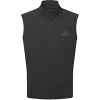 Mountain Equipment Frontier Vest Gilet softshell Uomo (L, nero)