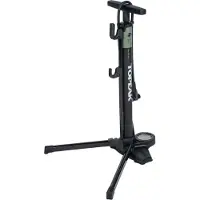 Topeak Transformer Mountain EX Pompa a pedale (4 bar, nero)