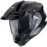 Scorpion ADF-9000 Carbonio Casco integrale e da cross unisex nero, taglia L