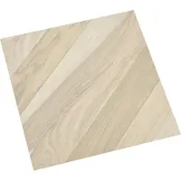 vidaXL Pannelli autoadesivi per pavimento, beige a righe, 30,5 x 30,5 cm