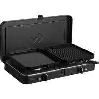 Cadac 2-Cook Turbo FFD Deluxe 30mbar BBQ a gas griglia da tavolo griglia da campeggio 203F2C-20-EF